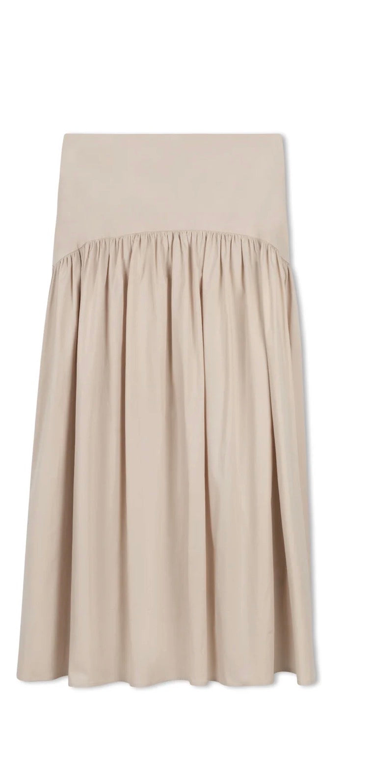Point poplin skirt Ecro S262400