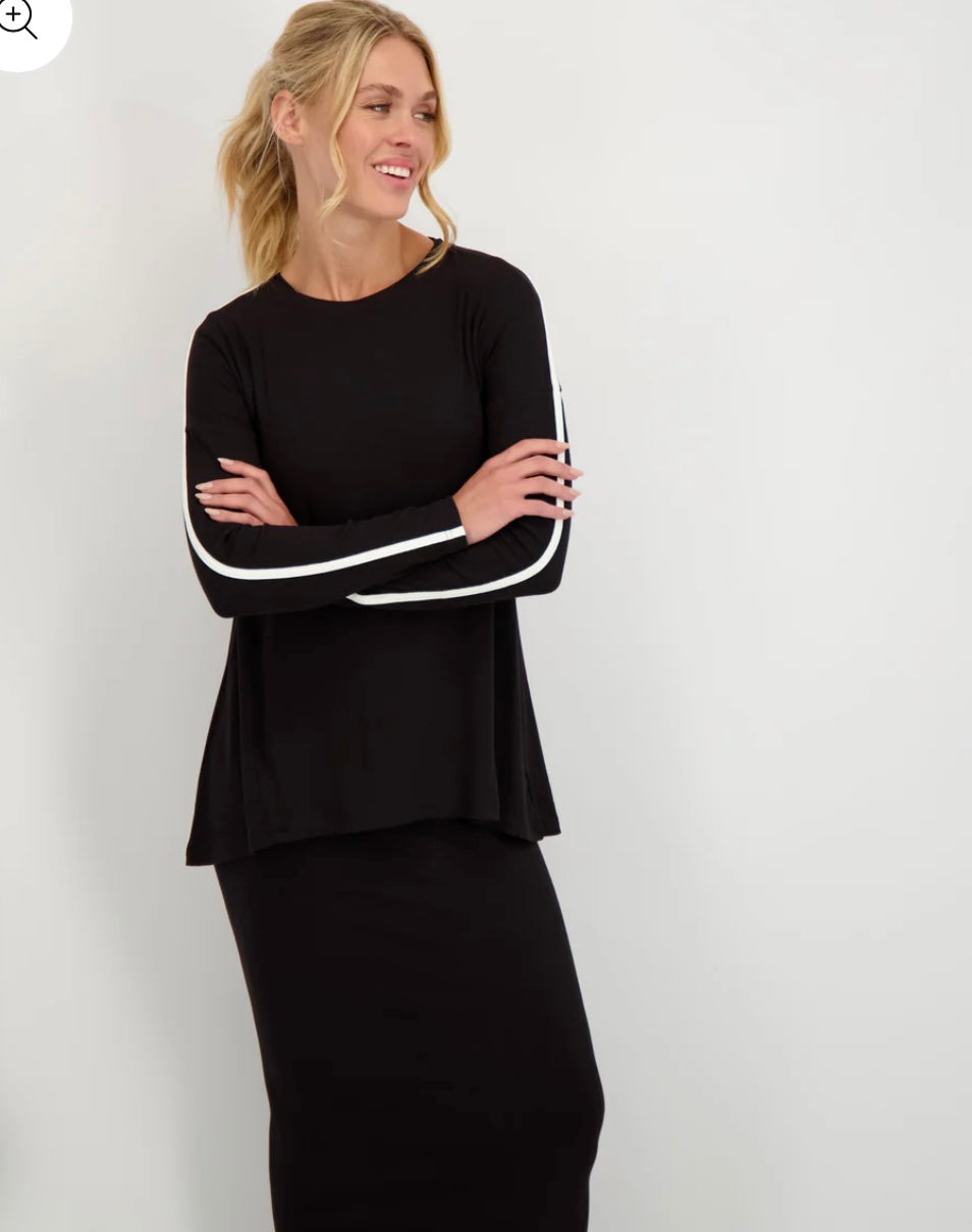AVA LEA COUTURE Bocca Swing Top