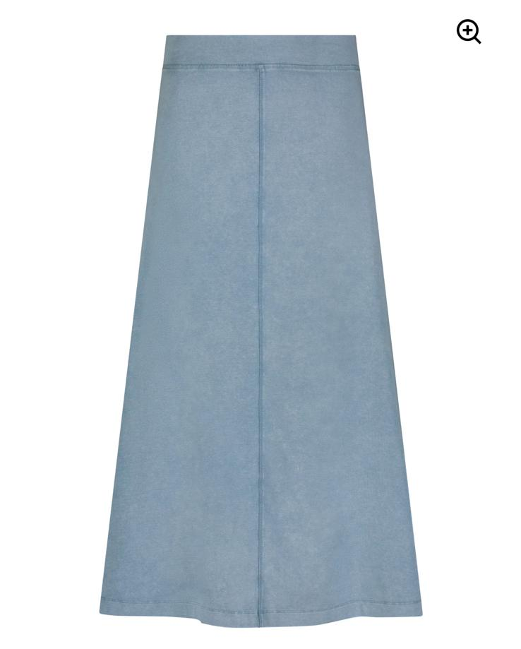 Aleeza Paris Jia Skirt Denim Blue