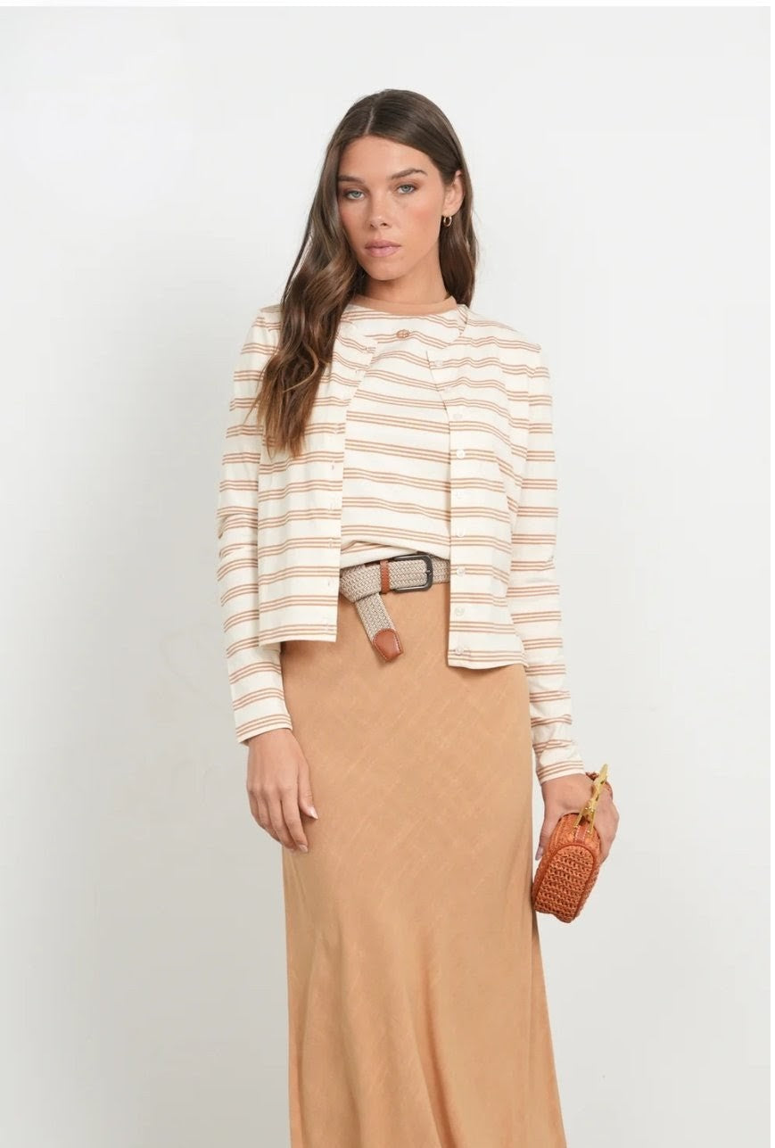 Point Stripe Short Sleeve Tee