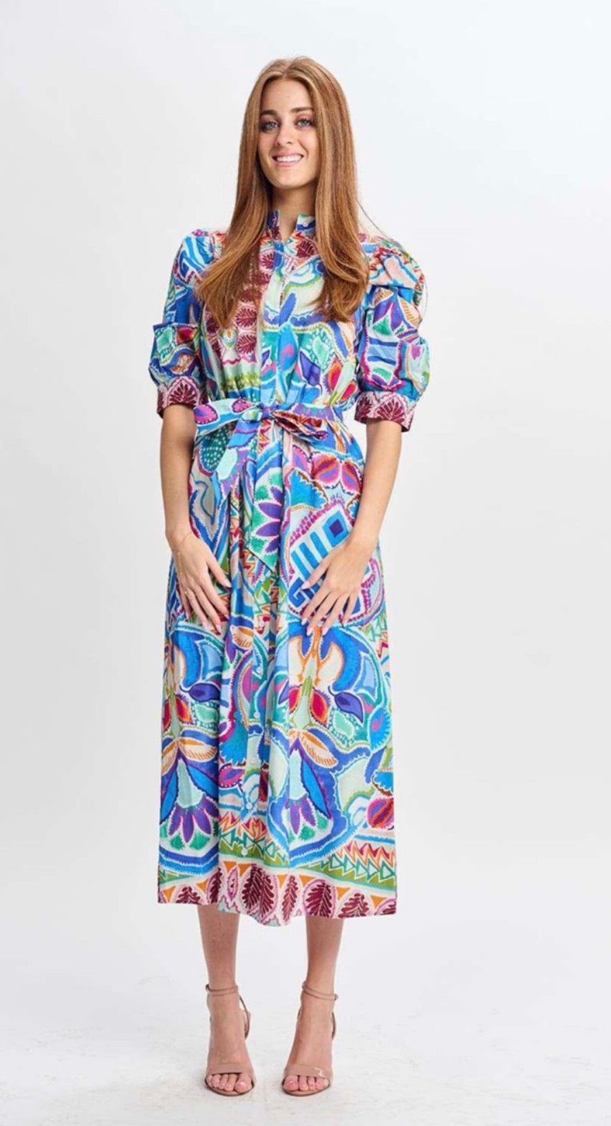 Paper parachute colorful dress 334856