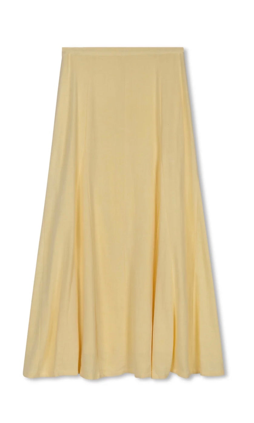 Point Gored linen skirt- 3 pattern