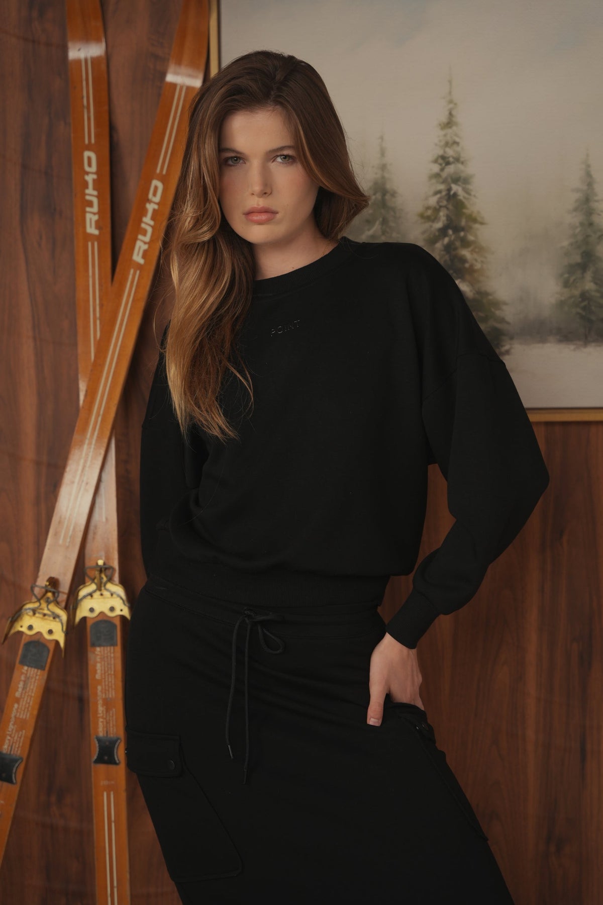 Point Icon Sweatshirt F262175