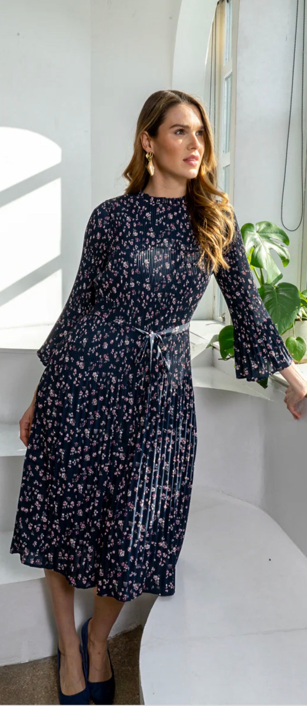 Japparel Jenna Navy Dress