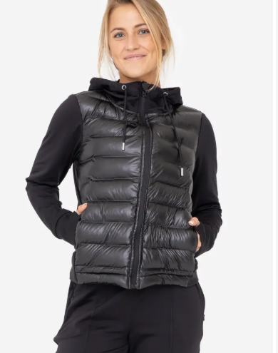 Mono B puffer black jacket