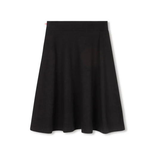 THREE BOW CAMP SKIRT CLASSIC GIRLS - BLACK