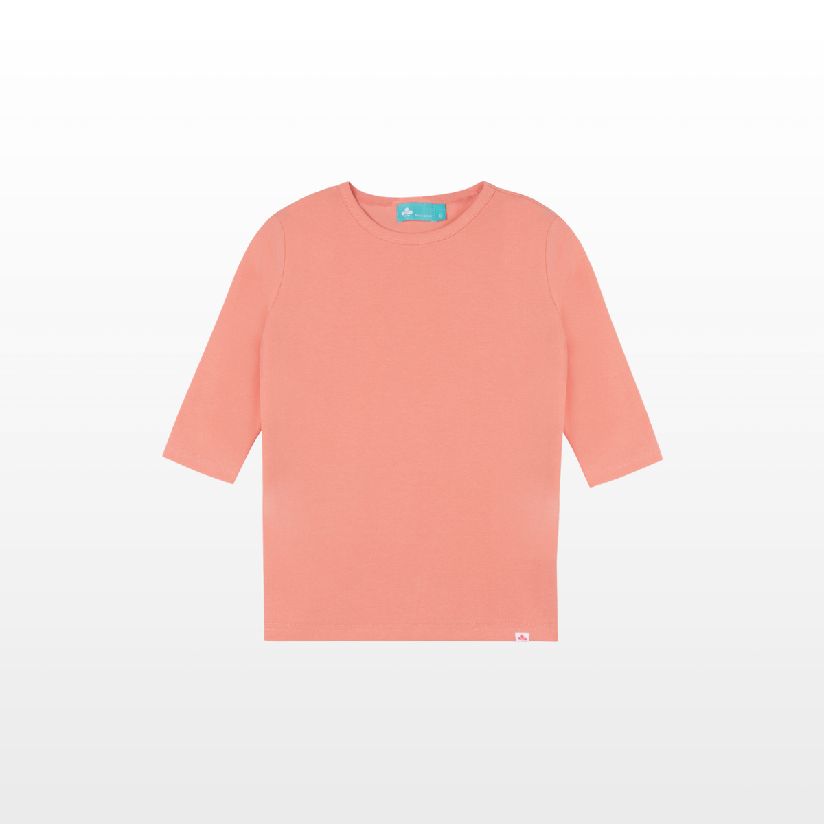 Three bows kids cotton tshirt
