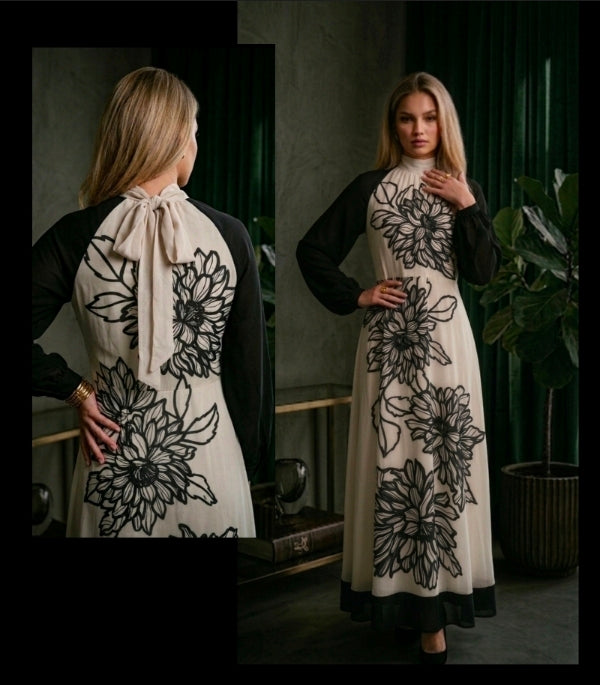 Leive Print Dress MA342