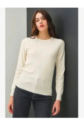 Becool Basic Crew Neck Soft Knit Sweater