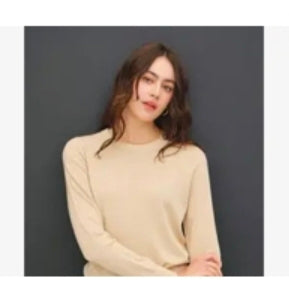 Becool Basic Crew Neck Soft Knit Sweater