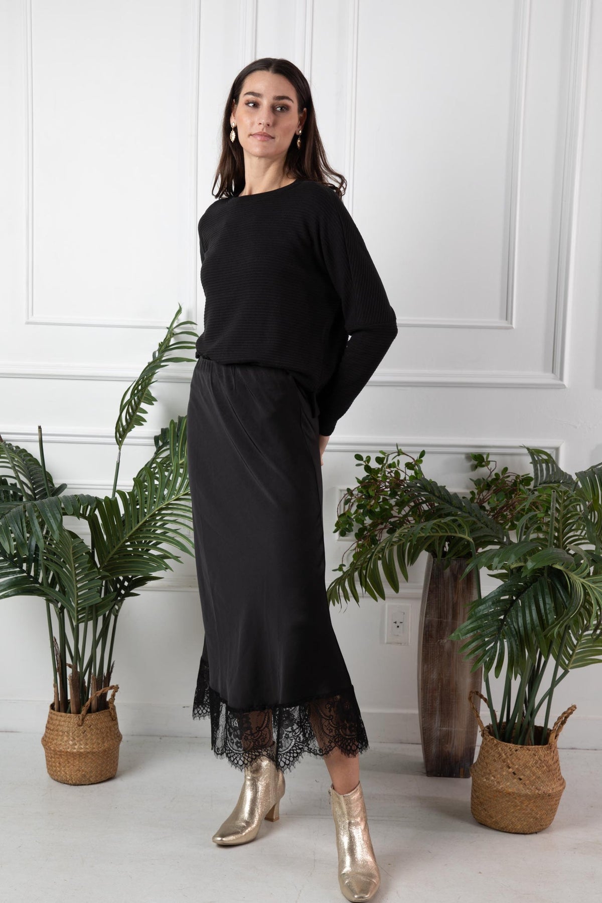 Japparel Venice Skirt w/ lace #516