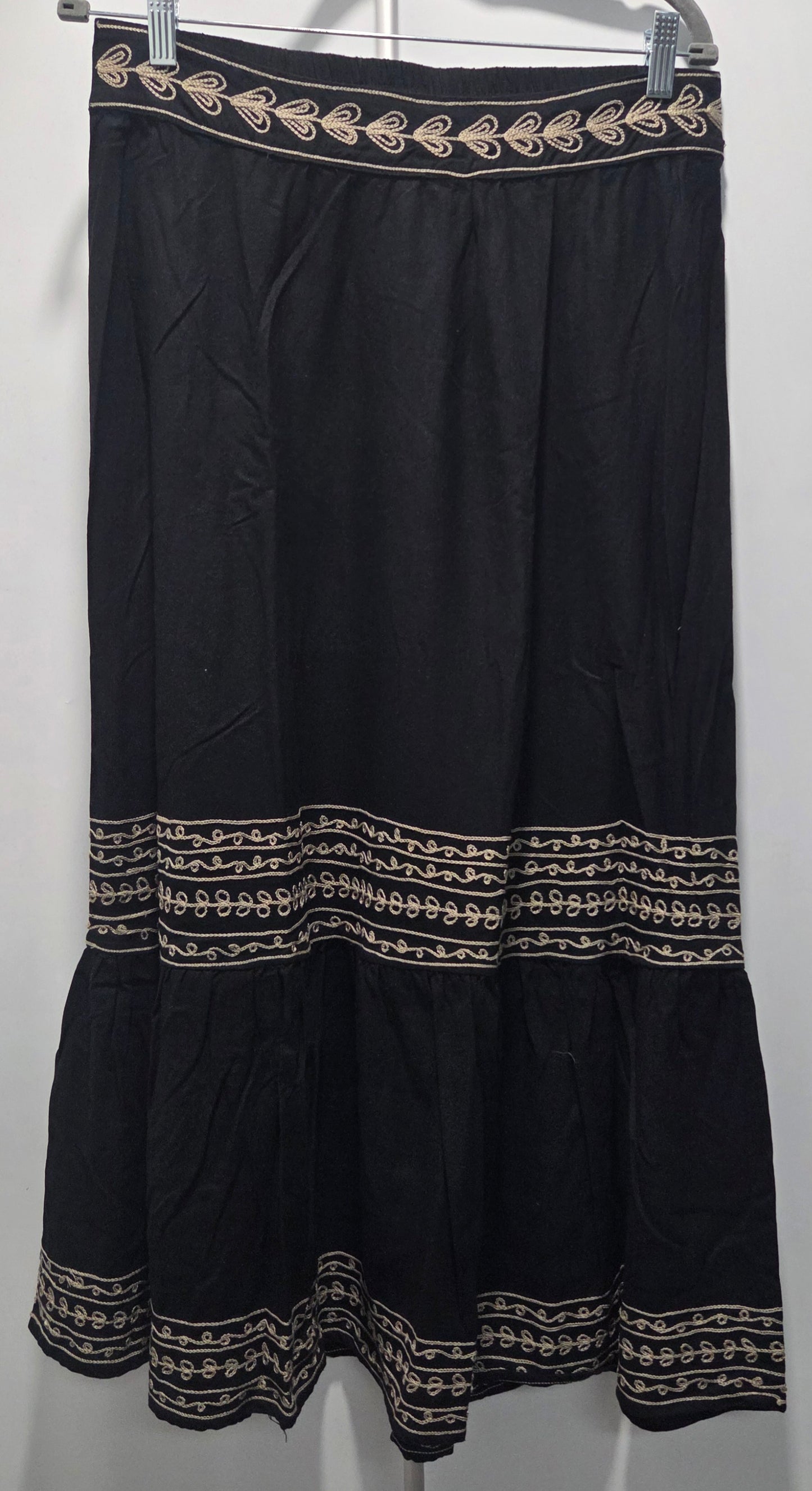 Sole Selena Ruffle Skirt- Black