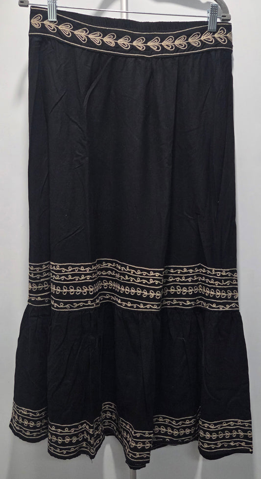 Sole Selena Ruffle Skirt- Black