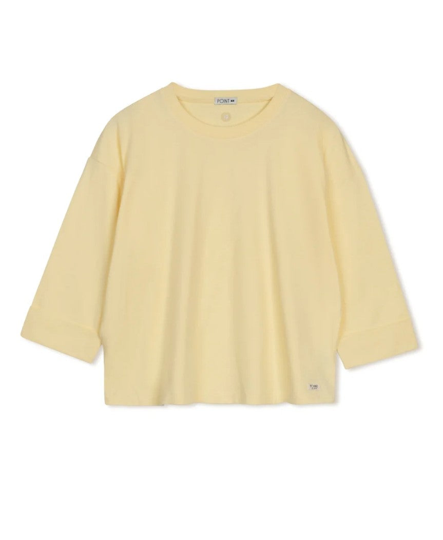 Point Roll Cuff Tee