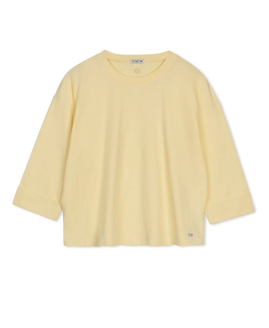 Point Roll Cuff Tee