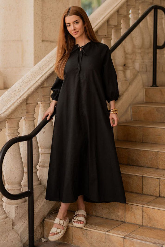 Sewlip black dress SEW 719