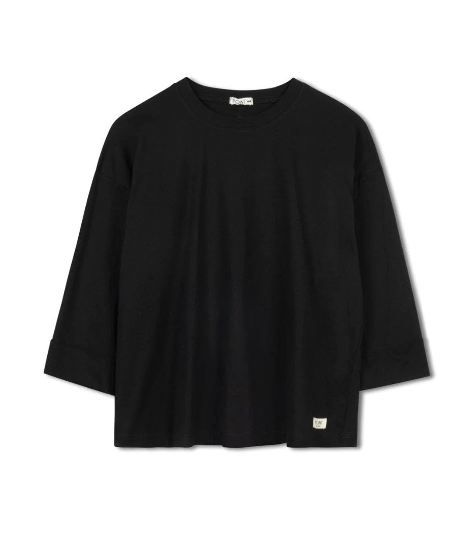 Point Roll Cuff Tee