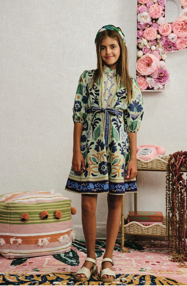 Porter Light Green W Multiprint #2360