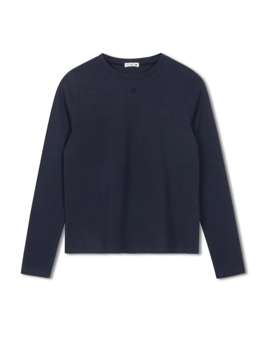 Point Logo Crew- Navy