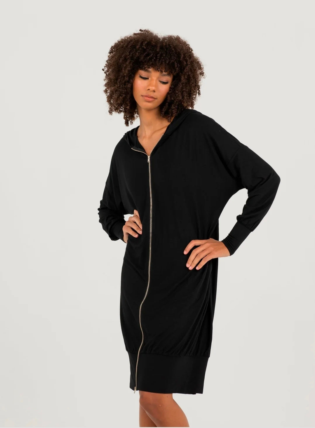 Aleeza Paris D885 Peru Zipper Dress