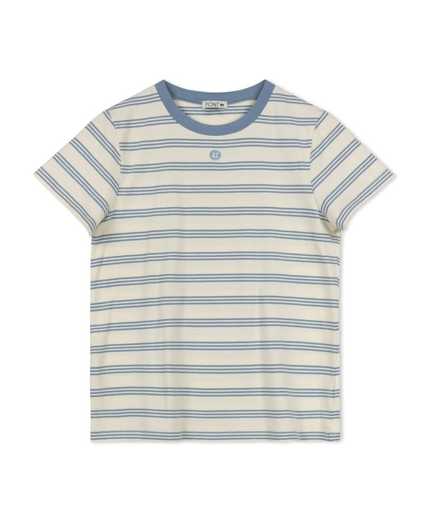 Point Stripe Short Sleeve Tee