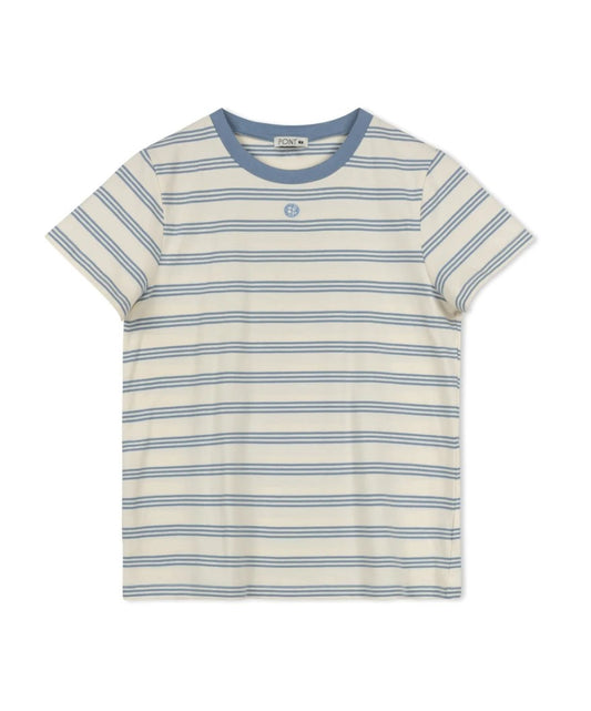 Point Stripe Short Sleeve Tee