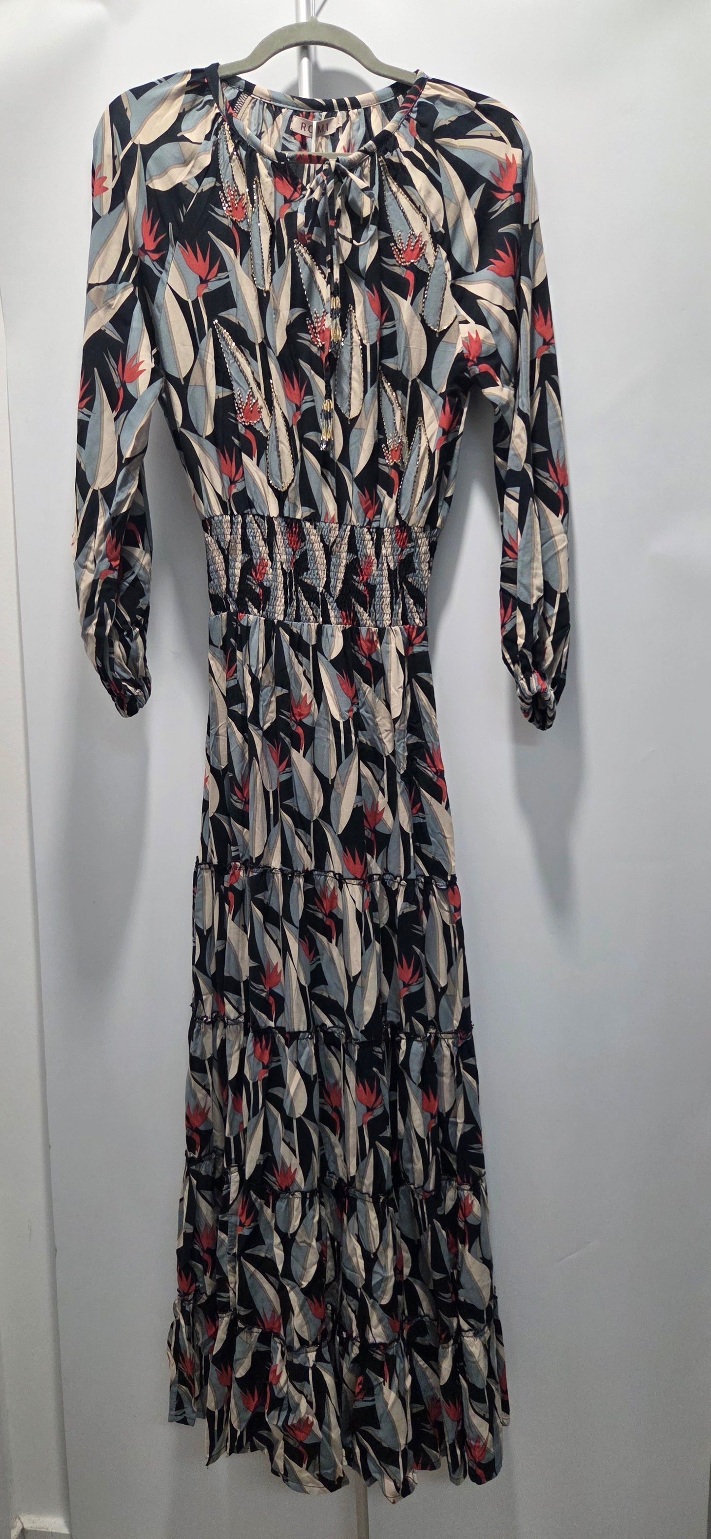 Romi Blue of Paradise Montana Long Dress