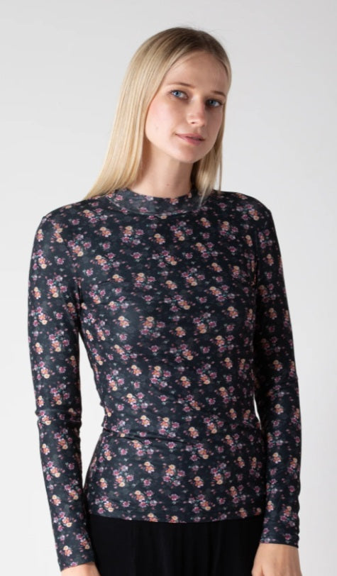 Lunella Kore Shirt - Bright Blossom - Floral Small