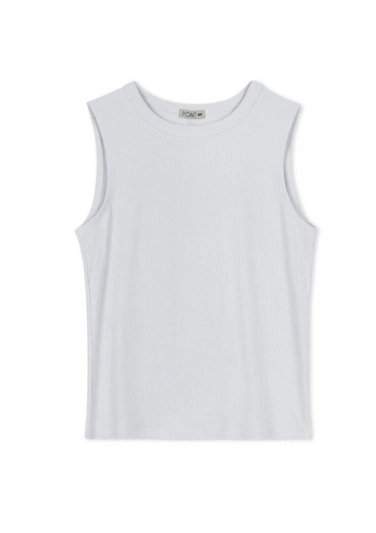 Point Crew Neck Tank
