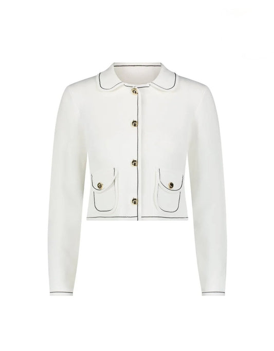 Aleeza Paris T957 Jorden Pocket Cardigan