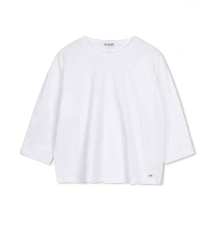 Point Roll Cuff Tee