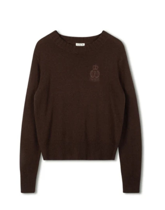 Point fine knit sweater - 2 COLORS