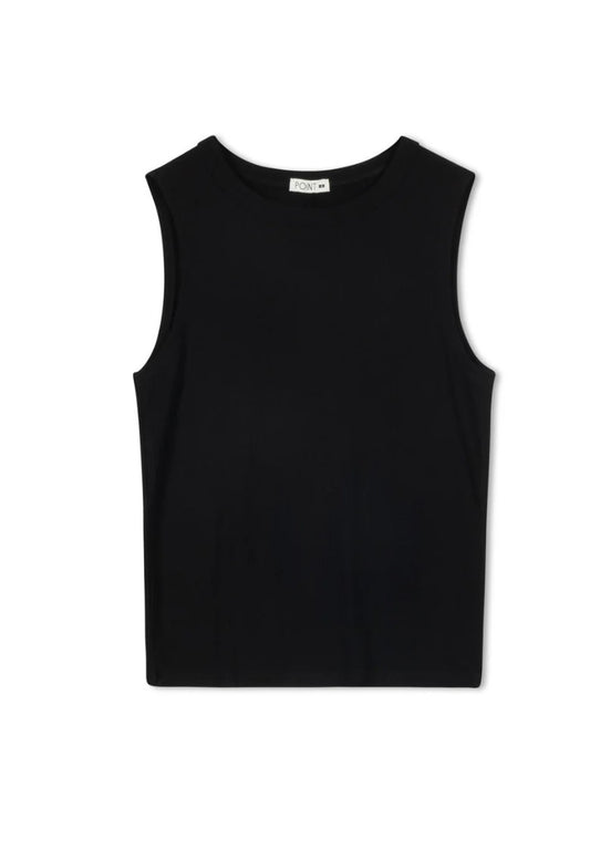 Point Crew Neck Tank