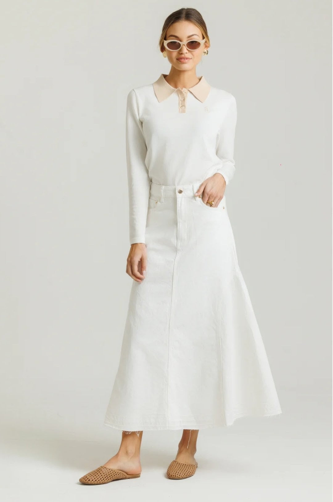 Loup chain skirt- 2 colors #LU20